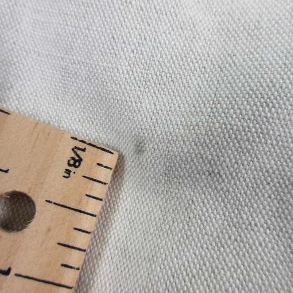 Dockers Khakis Pants Men 40 X 30 Ivory Cotton Linen Pleated No Wrinkles 578 - Picture 9 of 13